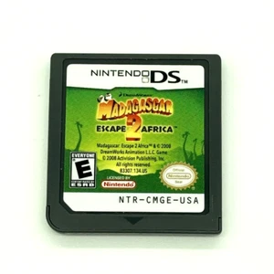 Cartucho de juego Madagascar Escape 2 Africa (2008) Nintendo DS solo probado - Imagen 1 de 3