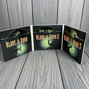 Alone In The Dark The Trilogy 1997 PC GAME 3 Discs! - Picture 1 of 12