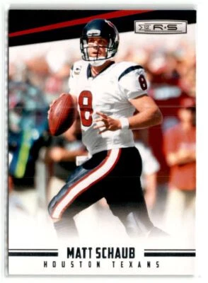 2012 Panini Rookies & Stars Football  #57 Matt Schaub  Houston Texans - Image 1 of 2