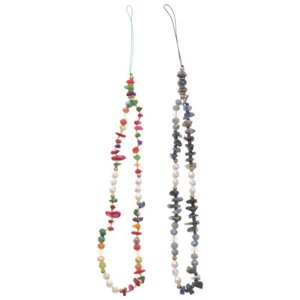2 Pcs Handy -Lanyard -Dekoration Handy-Aufhängegurte Dekorative Hängende Ketten - Zdjęcie 1 z 12