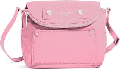 MARC JACOBS M0012909 PREPPY NATASHA PINK W/ SILVER HARDWARE WOMENS CROSSBODY BAG - Image 1 of 4
