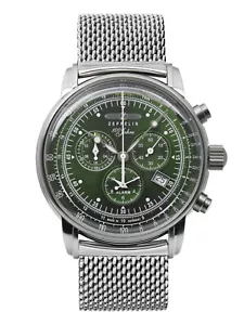 Zeppelin Herrenuhr Milanaiseband Serie 100 Jahre Zeppelin Chrono 8680M-4 - Bild 1 von 2