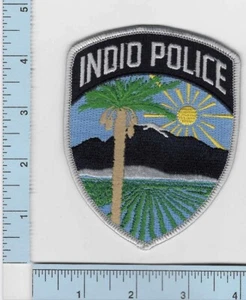 Indio California Police Dept Shoulder Patch New Vintage Obsolete - Picture 1 of 2