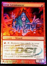 Grim Lavamancer - Foil DCI Judge Promo - Judge Rewards Promos - NM, English MTG