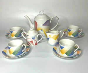 13 teiliges Vintage Jack Prince for the Toscany Collection Teeservice Retro Multi Colo - Bild 1 von 17