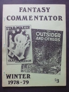 A Langley Searles – FANTASY COMMENTATOR No. 29, Winter 1978-79 – Olaf Stapledon - Bild 1 von 10
