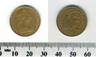 New Zealand 1967 - 2 Cents Bronze Coin - Queen Elizabeth Ii