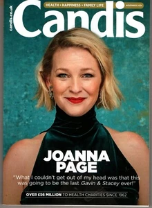 CANDIS UK Magazine November 2024, Joanna Page cover & interview, Sue Cleaver - Picture 1 of 1