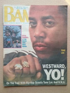 BAM magazine 4-21-89 No. 306 Bay Area edition Tone Loc NWA Redd Kross REM - Bild 1 von 2