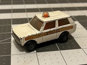 Police Patrol - #20 Rolamatics Matchbox Lesney - 1975 Diecast Toy Car - Picture 1 of 5