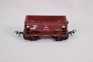 LM187 MEHANO Train Ho 1/87 1:87 Wagon trémie Conrail CR 501838 marron - Foto 1 di 6