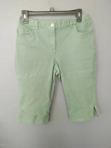 Pantalones cortos capri 6P Ruby Rd verde menta - Imagen 1 de 5