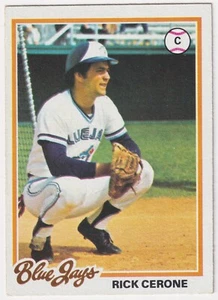 1978 Topps #469 Rick Cerone Toronto Blue Jays - Picture 1 of 2