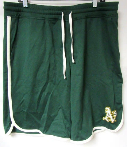 Oakland Athletics Mens Size Large Embroidered Shorts with Draw String C1 842 Cover