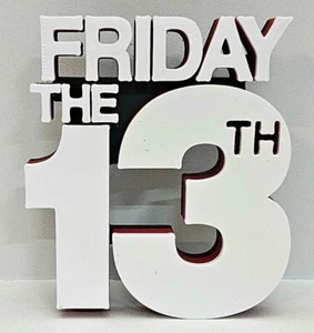 FREITAG der 13. 1 v3 Filmplakette - Bild 1 von 3