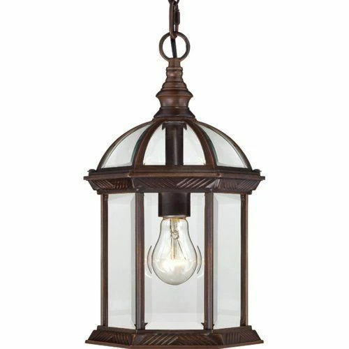 Уличный подвесной светильник Nuvo 60-4978 - 14 дюймов в деревенской бронзовой отделке - Изображение 1 из 1