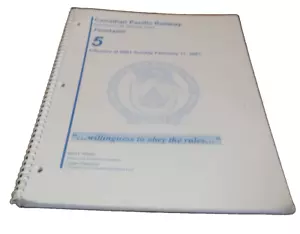 FEBRUARY 2007 DELAWARE & HUDSON D&H CPR EMPLOYEE TIMETABLE #5 - Picture 1 of 1