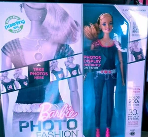 2012 BARBIE PHOTO FASHION - X7738 - UNOPENED ORIGINAL BOX - BUILT IN CAMERA - Picture 1 of 5