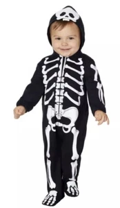 Kleinkind Skelett Overall Halloween Kostüm - Größe 12 - 18 Monate - Bild 1 von 4