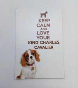 LOVE CAVALIER funny joke pic Design Vintage Poster Magnet Fridge Collectible - Picture 1 of 2