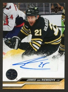 2023-24 Upper Deck Extended Snow Spray Variation James van Riemsdyk Auto #611 - Imagen 1 de 2