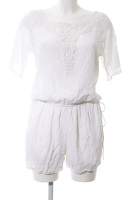 VILA Mono Mujeres Pantalón Talla EU 36 blanco look casual - Imagen 1 de 4