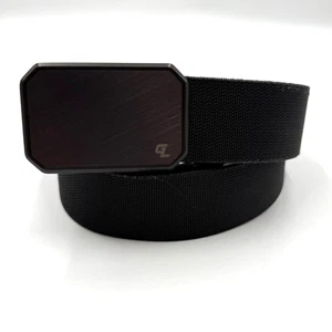 Groove Life Magnetic Belt Dark Gray Black Mens Size Medium Adjustable 1 3/8" W - Picture 1 of 6