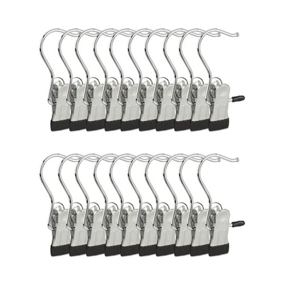 Appendino per stivali girevole Appendini con clip Antiscivolo Argento 20 g - Immagine 1 di 4