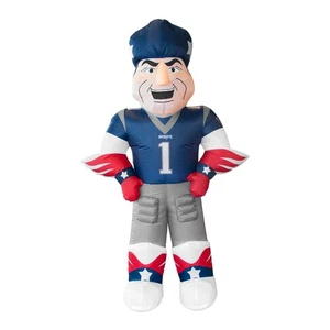 New England Patriots NFL  7 Ft Tall Inflatable "PAT" Mascot for Tailgating Party - Picture 1 of 1