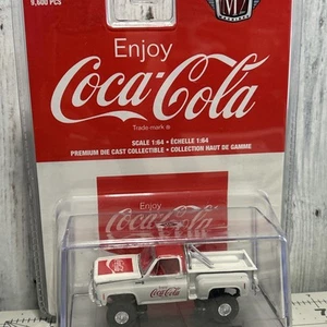 2024 M2 MACHINES 1/64 COCA-COLA A12 1976 Chevrolet Scottsdale 4x4 COCA-COLA - Picture 1 of 4