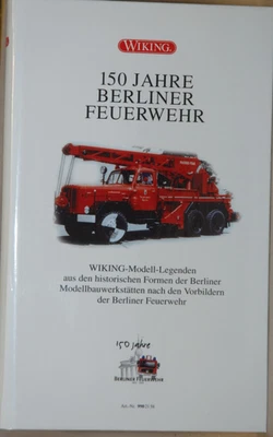 Wiking 99021 Set 150 Anni Dei Vigili Del Fuoco Di Berlino - Immagine 1 di 3