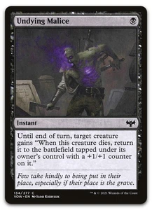 Undying Malice #134 (Nuevo) Crimson Vow Vow Magic The Gathering - Imagen 1 de 2
