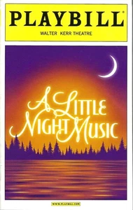 A Little Night Music Playbill, Bernadette Peters, Elaine Stritch, NYC, 2010 - Imagen 1 de 3