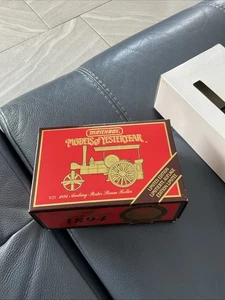 Matchbox Yesteryear 1894 Porter Steam Roller Opened First Time Today For Picture - Picture 1 of 7