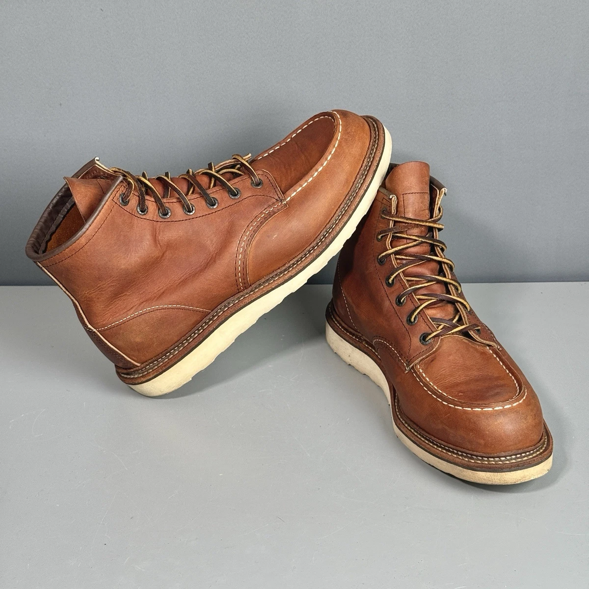 RED WING 1907《CLASSIC WORK/6\"MOC-TOE》 1907 Classic Moc Toe Copper Rough & Tough – Red Wing Amsterdam