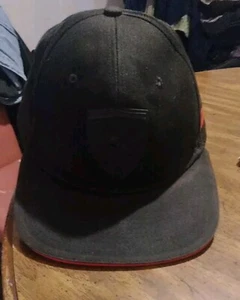 Puma Ferrari SF Sportwear Baseball Cap Logo Black/Red - Picture 1 of 6