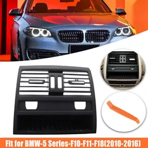 Rear Center Console Fresh Air Outlet Vent Grille Cover Fits For BMW 5Series F10 - Foto 1 di 10