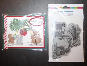 SELENDOUS Mazo Casa Ratón los Pasillos HMCR07 2012 RARO Diseño de Tarjeta de Navidad - Imagen 1 de 6