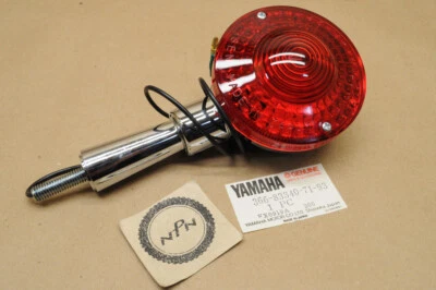 Señal de giro trasero NOS Yamaha TX650 XS1 XS2 XS650 366-83340-71-93 Foto 1 de 2