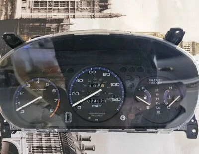 Honda Civic 1996-2000 sedán clúster velocímetro poco kilometraje 0.74029  Foto 1 de 4
