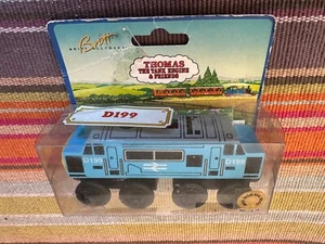 1994-96 Learning Curve Wooden Thomas the Train D199! Signed By Roy Wilson!! - Picture 1 of 2