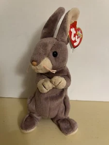 TY 2000 SPRINGY 7 1/2"" hoch Pastell lila Osterhase Beanie Baby - Bild 1 von 13