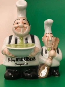 KERAMIK ANDERSEN'S ERBSENSUPPE RESTAURANT CALIFORNIA CHEFS BANK - Bild 1 von 10