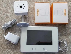Vivint Sky Master Control Panel V-MP2-345 Kit (2) Sensors PIR2 (1) Camera V520IR - Picture 1 of 20