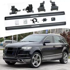 Deployed Side Step Electric Running Boards Fits for Audi Q7 2007-2015 Aluminium - Imagen 1 de 13
