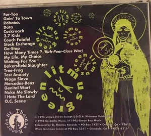 litmus green CD, punk rock, Circle That A, anarchy, vinyl, Goin To Town, Antifa  - Bild 1 von 1
