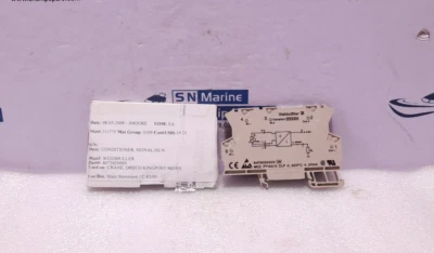 Weidmuller 8473020000 Isolation Signal Converter MCZ PT 100/3 CLP 0...300C - Image 1 of 4