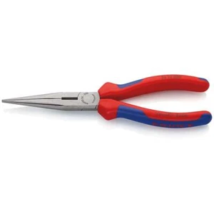 KNIPEX 26 12 200 Flachrundzange mit Schneide, gerade, 2-K, 200 mm - Foto 1 di 4