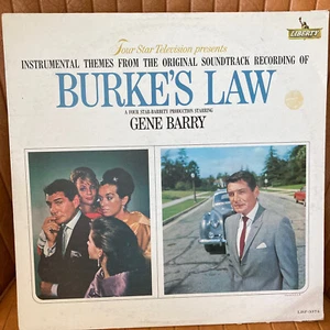 BURKE'S LAW TV VINYL LP RECORD ALBUM PLAY TESTED LIBERTY HERSCHEL BURKE GILBERT - Picture 1 of 6