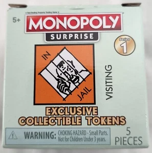 2 - MONOPOLY SURPRISE Exclusive Collectible Tokens - 5 Surprises Inside - Picture 1 of 3